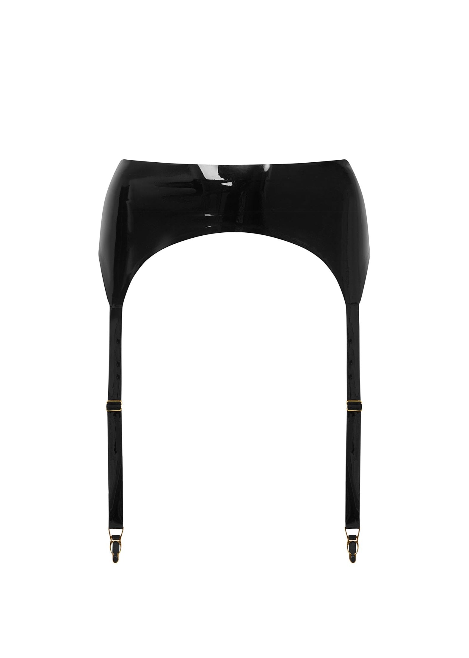 Bluebella Latex Suspender (Black) | Avec Amour Lingerie Bluebella Latex Suspender (Black) | Avec Amour Lingerie