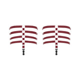 Maison Close Les Fetiches Garters (Burgundy) | Avec Amour Lingerie