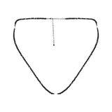 Les Fetiches - A Ton Cou Open Panty (Black)