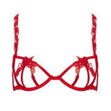 Bluebella Seren Wired Bra (Red) | Avec Amour Lingerie
