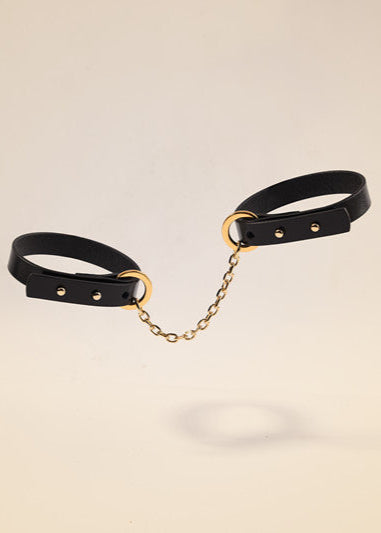 UPKO Leather Thin Bracelets, Cuffs, Restraints | Avec Amour Lingerie