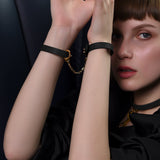 UPKO Leather Thin Bracelets, Cuffs, Restraints | Avec Amour Lingerie