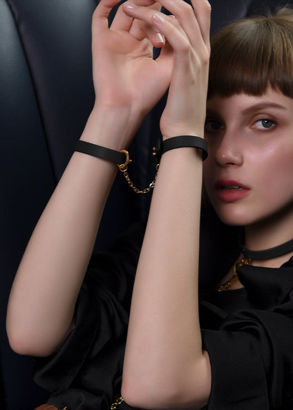 UPKO Leather Thin Bracelets, Cuffs, Restraints | Avec Amour Lingerie