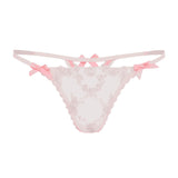 Agent Provocateur Adelie Thong (Baby Pink / Hot Pink) | Avec Amour Luxury Lingerie