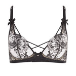 Agent Provocateur Kalia Plunge Bra (Black) | Avec Amour Luxury Lingerie