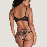 Agent Provocateur Kalia Plunge Bra (Black) | Avec Amour Luxury Lingerie