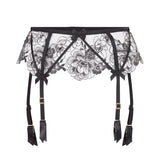 Agent Provocateur - Kalia Suspender Belt (Black) | Avec Amour Luxury Lingerie
