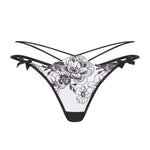 Agent Provocateur - Kalia Trixie Thong (Black) | Avec Amour Luxury Lingerie