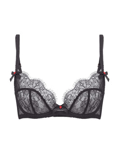 Agent Provocateur Lorna Lace Bra (Black) | Avec Amour Luxury Lingerie
