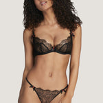 Agent Provocateur Lorna Lace Bra (Black) | Avec Amour Luxury Lingerie
