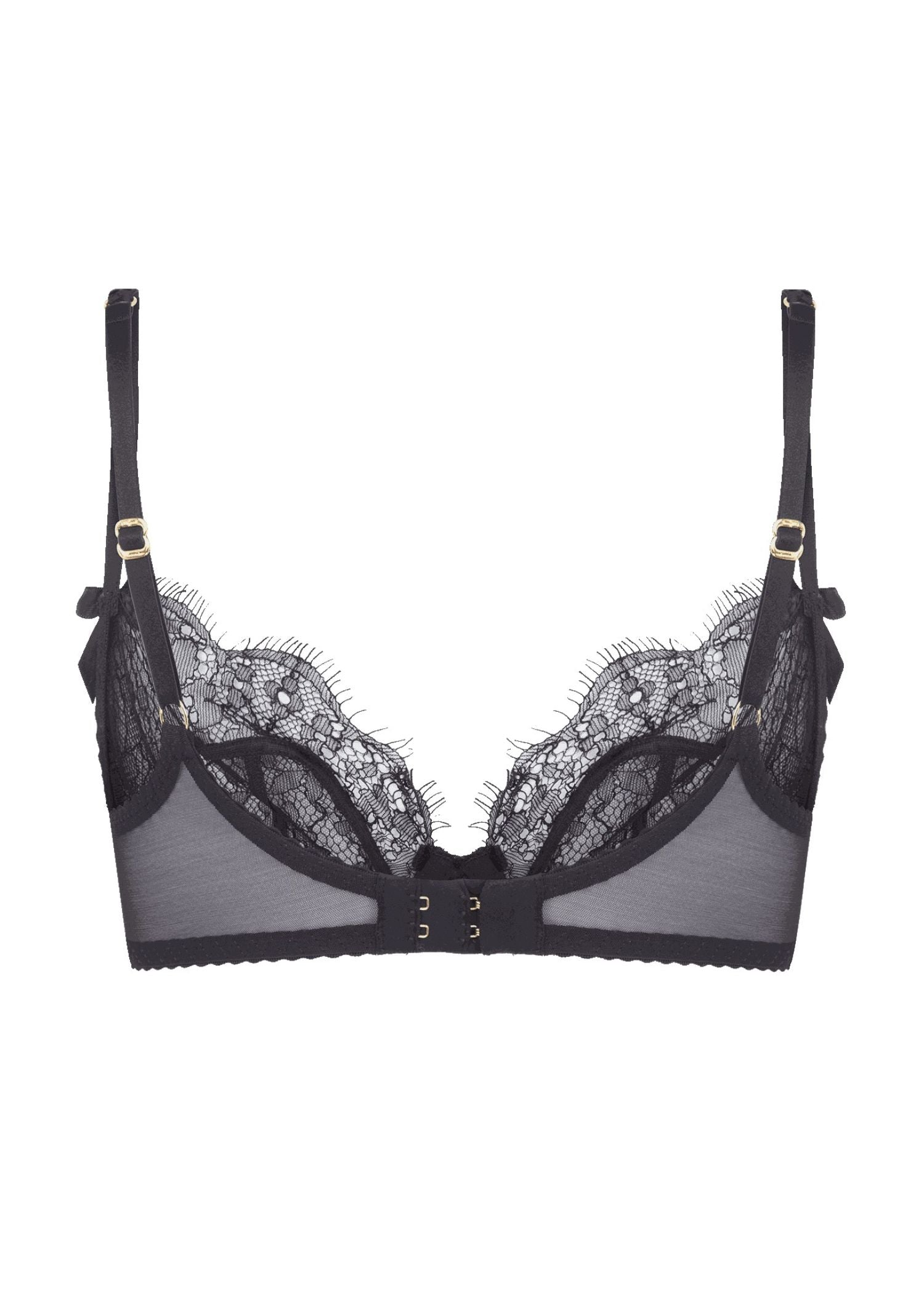 Agent Provocateur Lorna Lace Bra (Black) | Avec Amour Luxury Lingerie