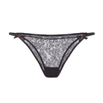 Agent Provocateur Lorna Lace Brief (Black) | Avec Amour Luxury Lingerie