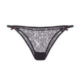 Agent Provocateur Lorna Lace Brief (Black) | Avec Amour Luxury Lingerie