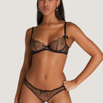 Agent Provocateur - Maysie Bra (Black) | Avec Amour Luxury Lingerie
