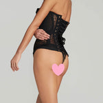 Agent Provocateur Mercy Corset (Black Lace) | Avec Amour Luxury Lingerie