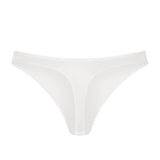 Agent Provocateur Mercy Satin Thong (Ivory) | Avec Amour Luxury Lingerie