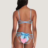 Agent Provocateur Oriana Knicker Ouvert (Baby Blue) | Avec Amour Luxury Lingerie