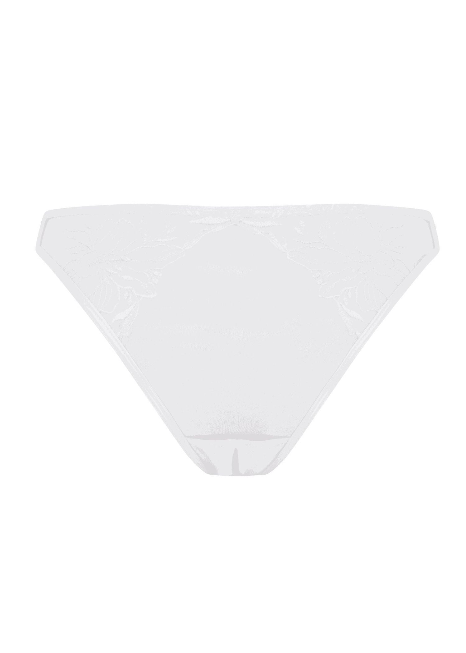 Agent Provocateur Ozella Ouvert Brief (White) | Avec Amour Luxury Lingerie