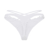 Agent Provocateur Ozella Thong (White) | Avec Amour Luxury Lingerie