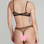 Agent Provocateur Rozlyn Lace Thong (Black) | Avec Amour Sexy Lingerie