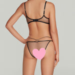 Agent Provocateur Zella Brief (Black) | Avec Amour Luxury Lingerie