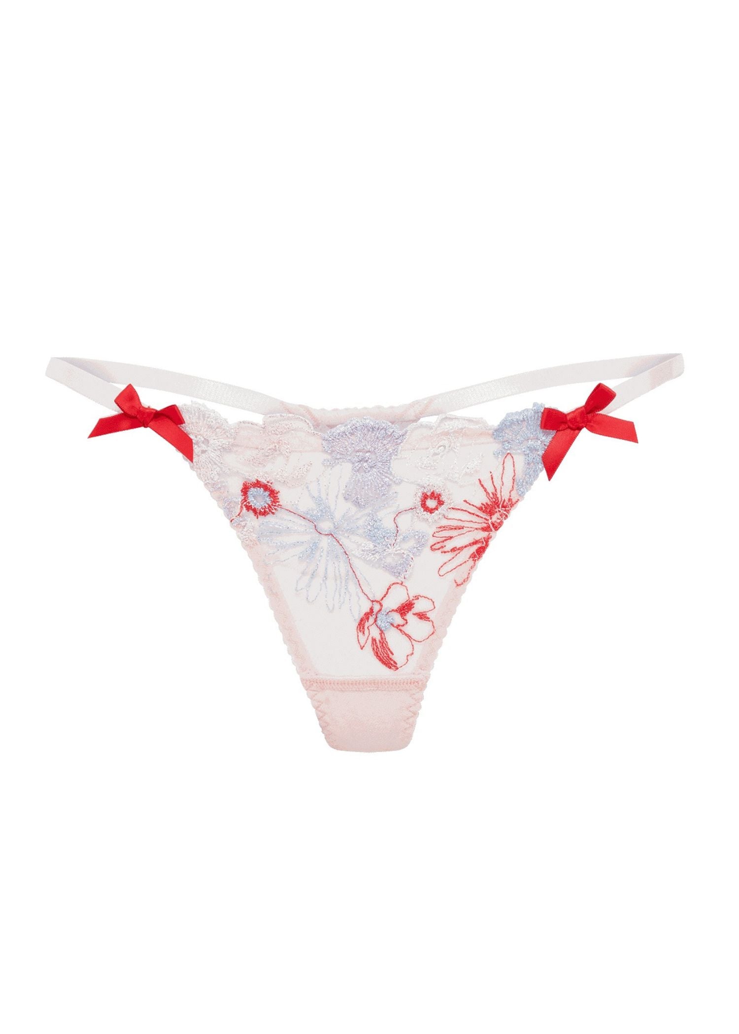 Agent Provocateur Zuri Thong (Red / Blue / Sand) | Avec Amour Luxury Lingerie