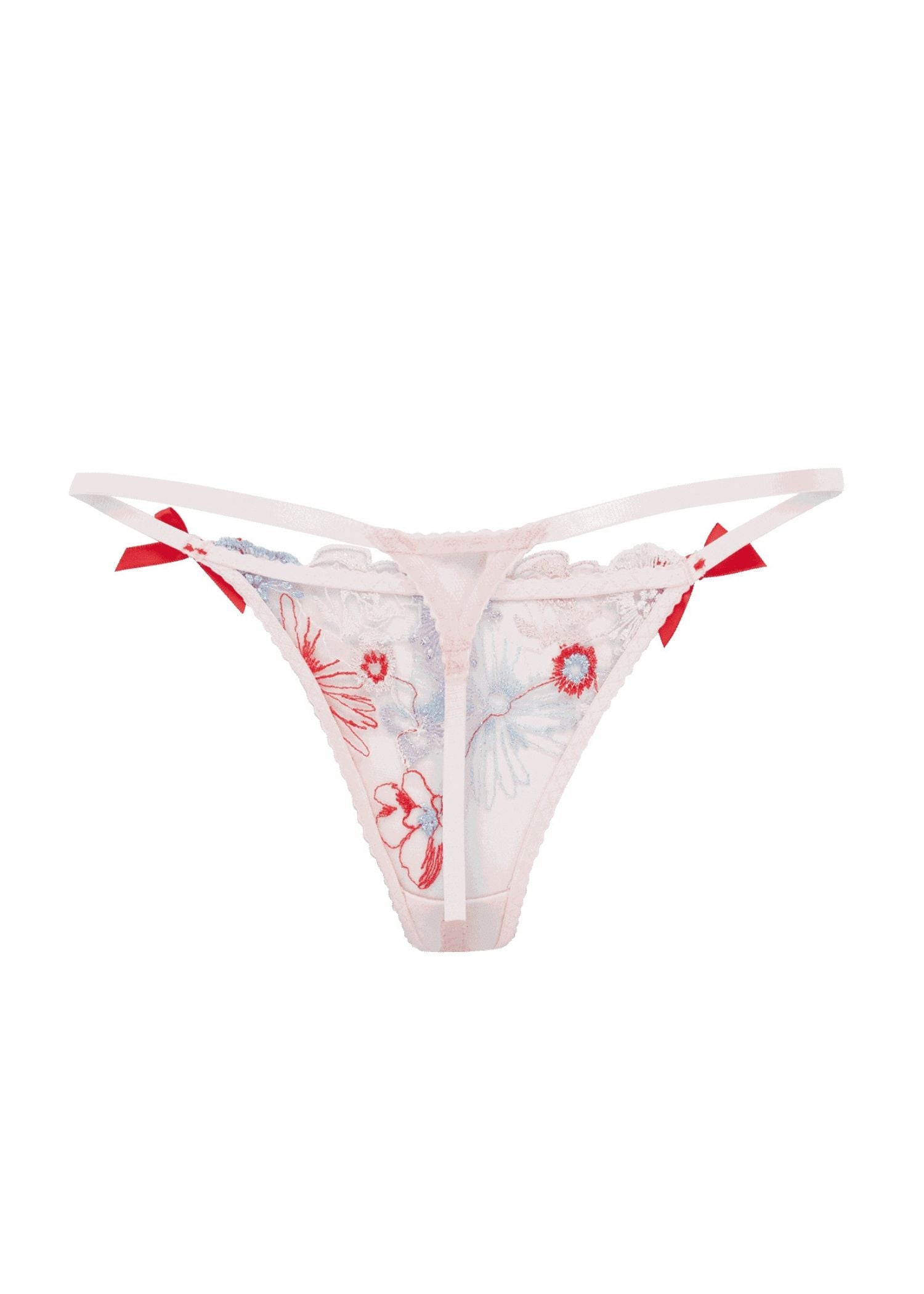 Agent Provocateur Zuri Thong (Red / Blue / Sand) | Avec Amour Luxury Lingerie