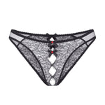 Agent Provocateur Lorna Lace Ouvert (Black) | Avec Amour Luxury Lingerie