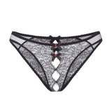 Agent Provocateur Lorna Lace Ouvert (Black) | Avec Amour Luxury Lingerie