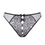 Agent Provocateur Lorna Lace Ouvert (Black) | Avec Amour Luxury Lingerie
