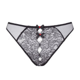 Agent Provocateur Lorna Lace Ouvert (Black) | Avec Amour Luxury Lingerie