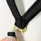 AVAM LINES Open Thong (Black) | Avec Amour Sexy Lingerie