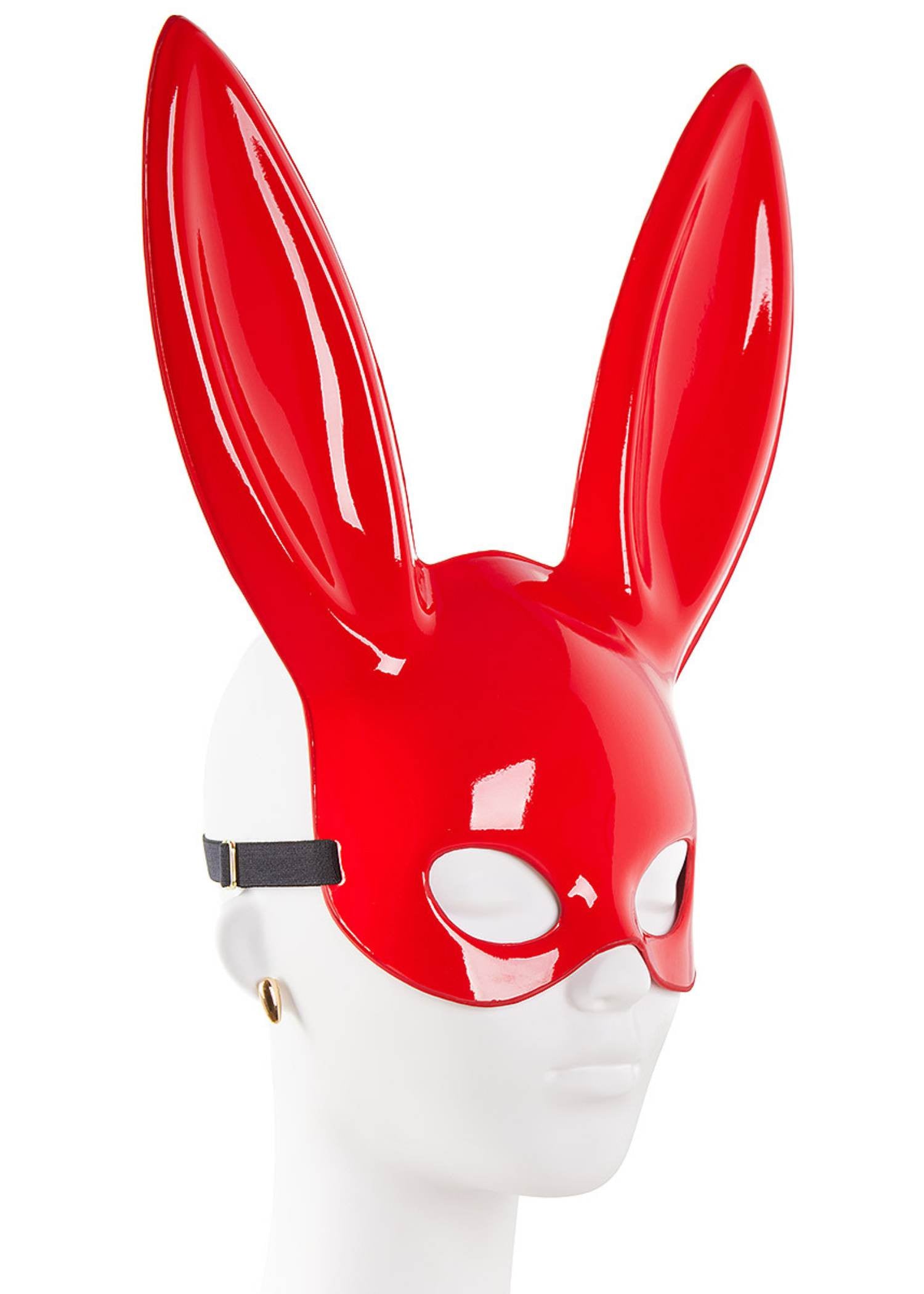 AVAM PLAY Bunny Mask (Red) | Avec Amour Lingerie