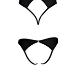 AVAM Sheer Open Panty (Black) | Avec Amour Lingerie