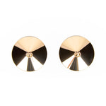 AVAM TIPPED Metal Nipple Covers with Mini Ring (Gold) | Avec Amour Lingerie