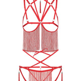 Baed Stories Night Of Enticements Set (Red) | Avec Amour Lingerie