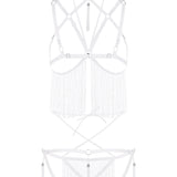 Baed Stories Night Of Enticements Set (White) | Avec Amour Lingerie
