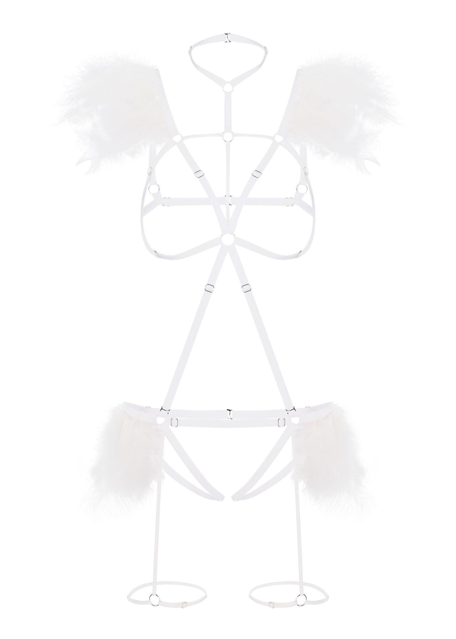 Baed Stories Night Of Revelations Set (White) | Avec Amour Lingerie