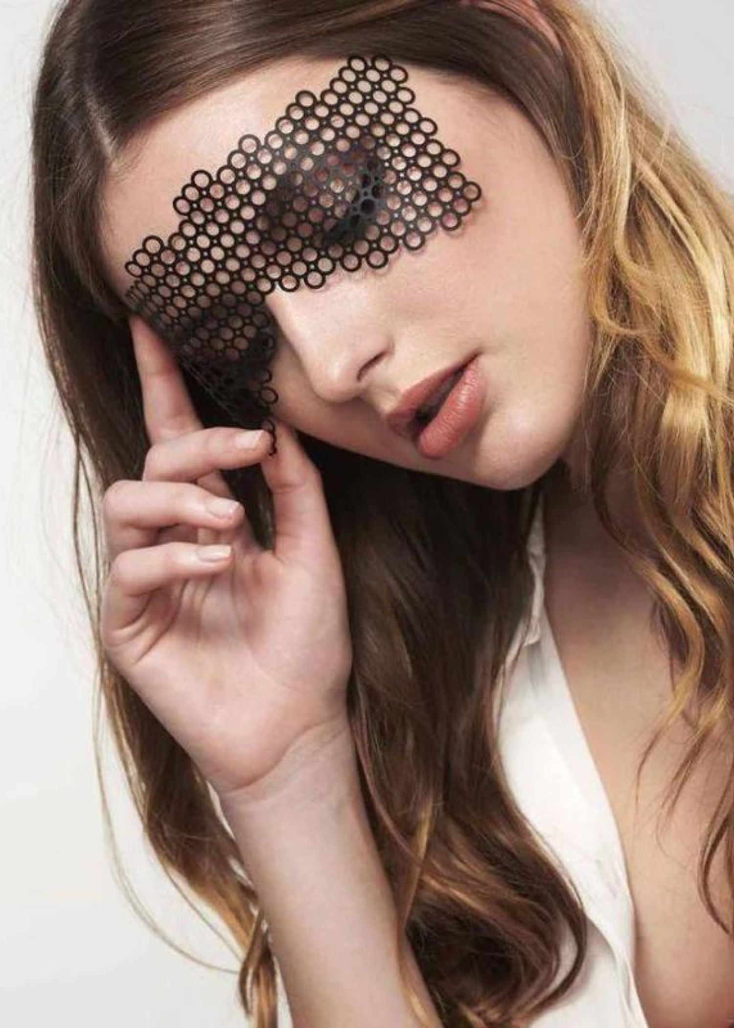 Bijoux Indiscrets Erika Mask (Black) | Avec Amour Lingerie