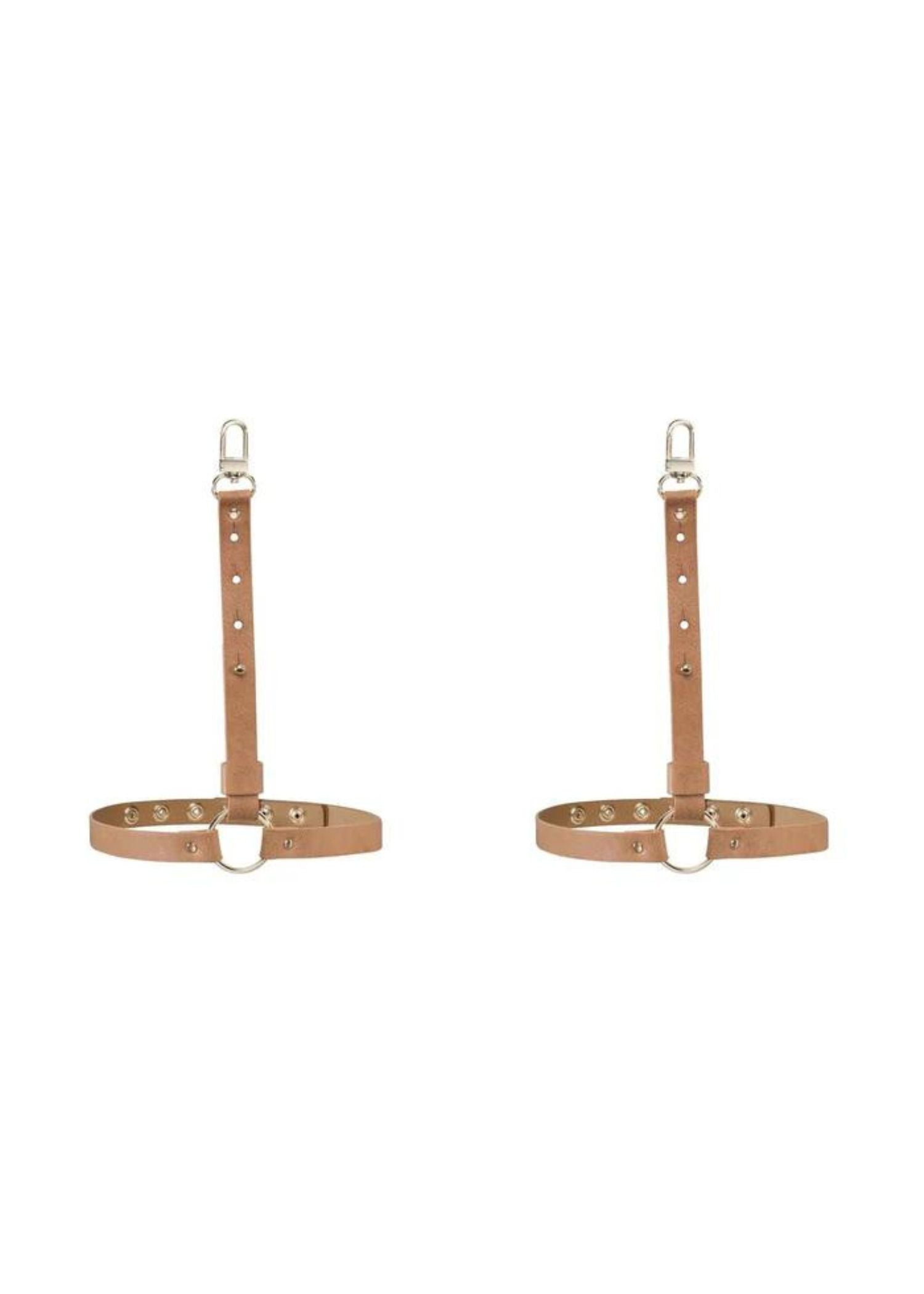 Bijoux Indiscrets Maze Shorts Garter (Brown) | Avec Amour Lingerie