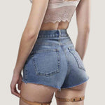 Bijoux Indiscrets Maze Shorts Garter (Brown) | Avec Amour Lingerie