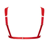 Bluebella Allegra Open Wired Bra (Red) | Avec Amour Lingerie