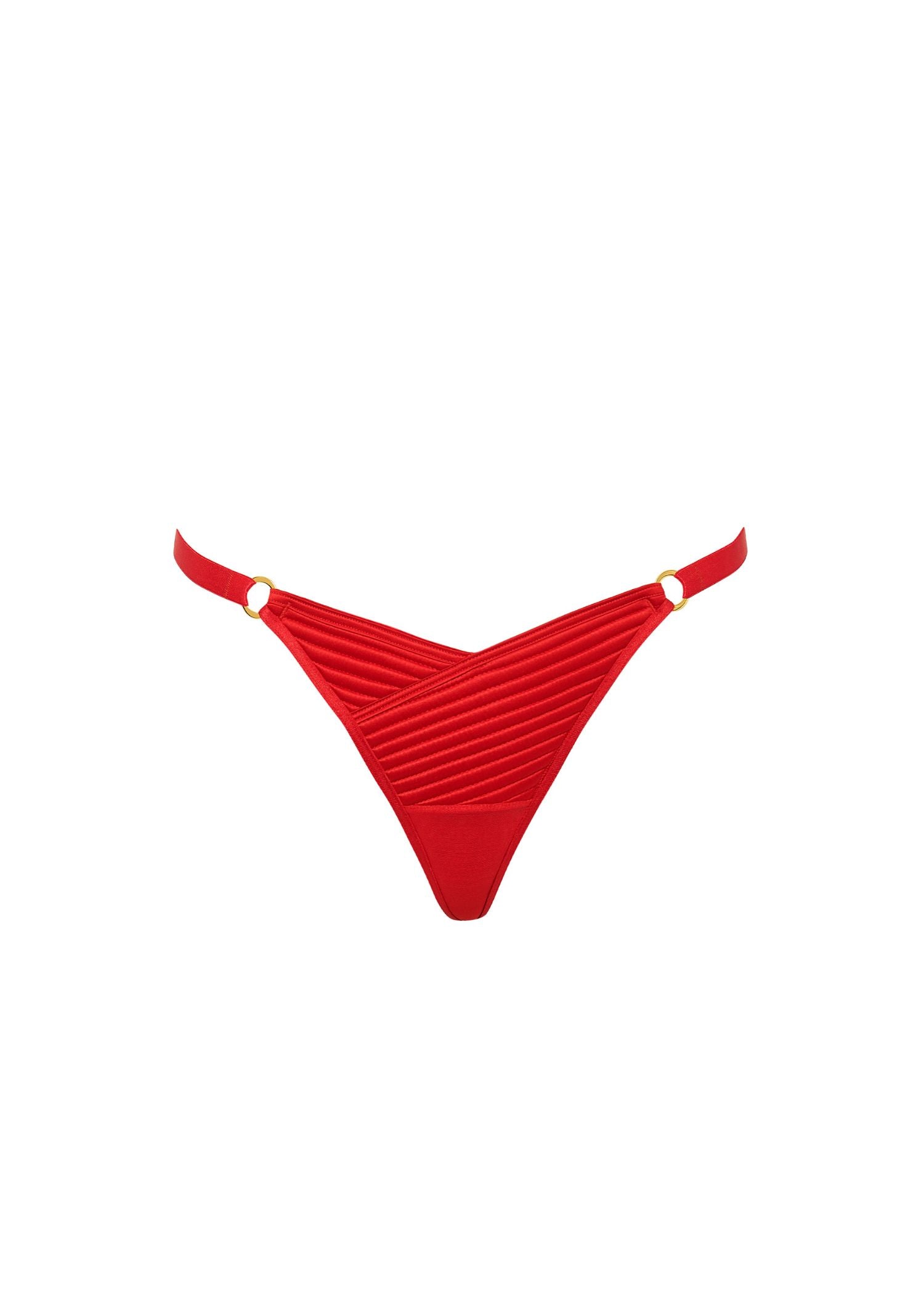 Bluebella Allegra Ouvert Brief (Red) | Avec Amour Lingerie
