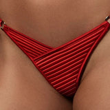 Bluebella Allegra Ouvert Brief (Red) | Avec Amour Lingerie