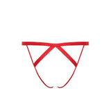 Bluebella Allegra Ouvert Brief (Red) | Avec Amour Lingerie