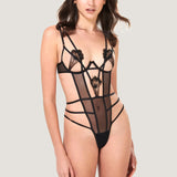 Bluebella Brigitte Wired Body (Black) | Avec Amour Lingerie