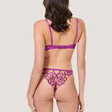 Bluebella Catalina Wired Bra (Bright Violet / Sheer) | Avec Amour Lingerie