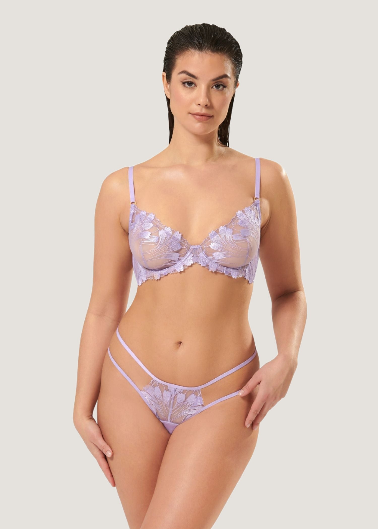 Bluebella Colette Wired Bra (Purple Rose) | Avec Amour Sexy Lingerie