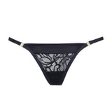 Bluebella Eleanora Thong (Black) | Avec Amour Sexy Lingerie