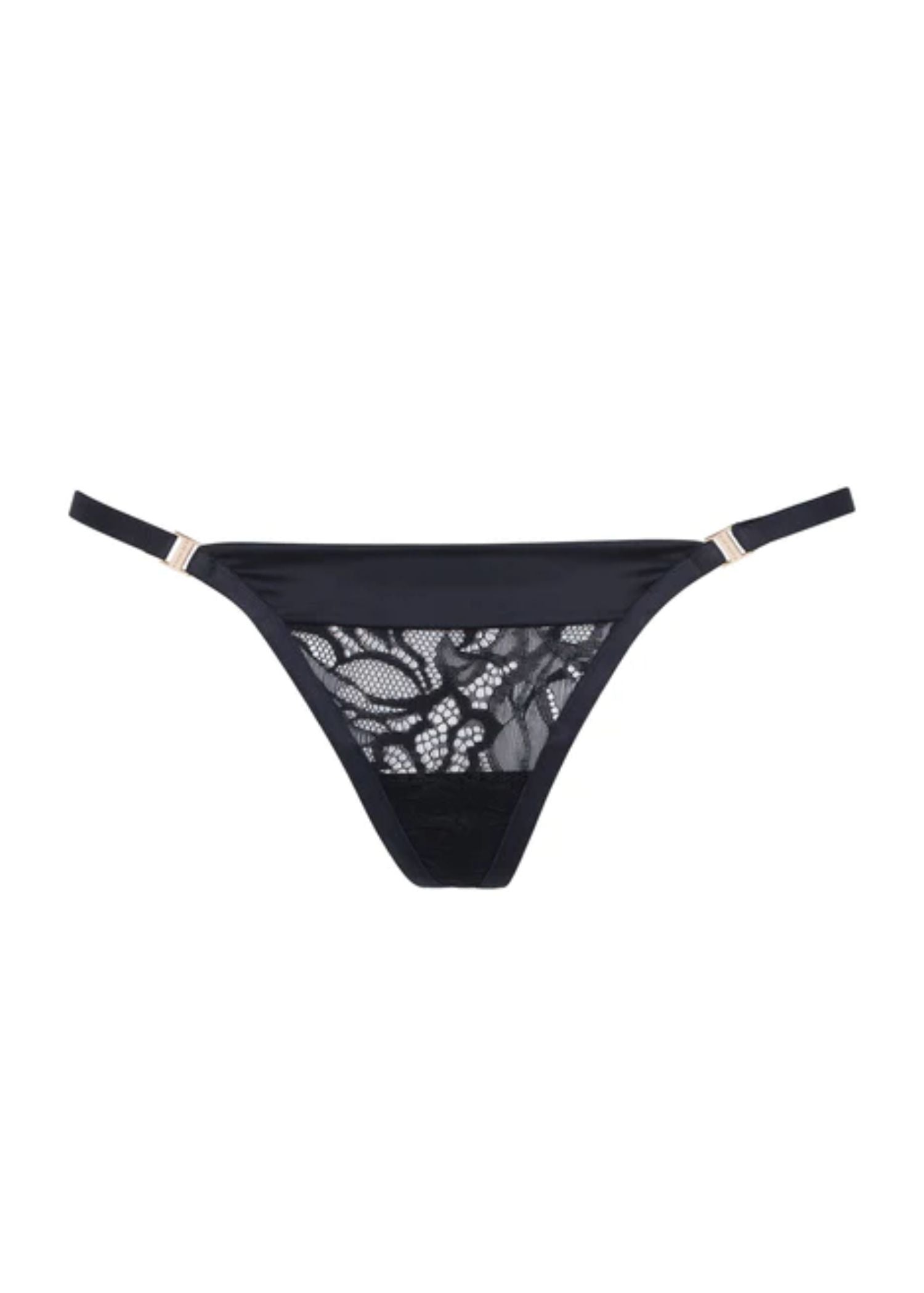 Bluebella Eleanora Thong (Black) | Avec Amour Sexy Lingerie